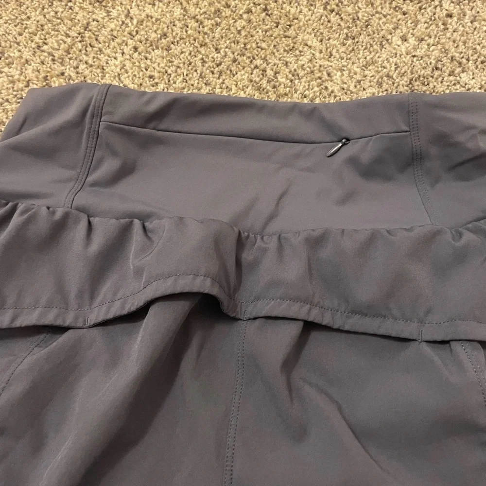 Amazon High Waisted Mesh Lined Zipper Pocket Activewear Running Shorts